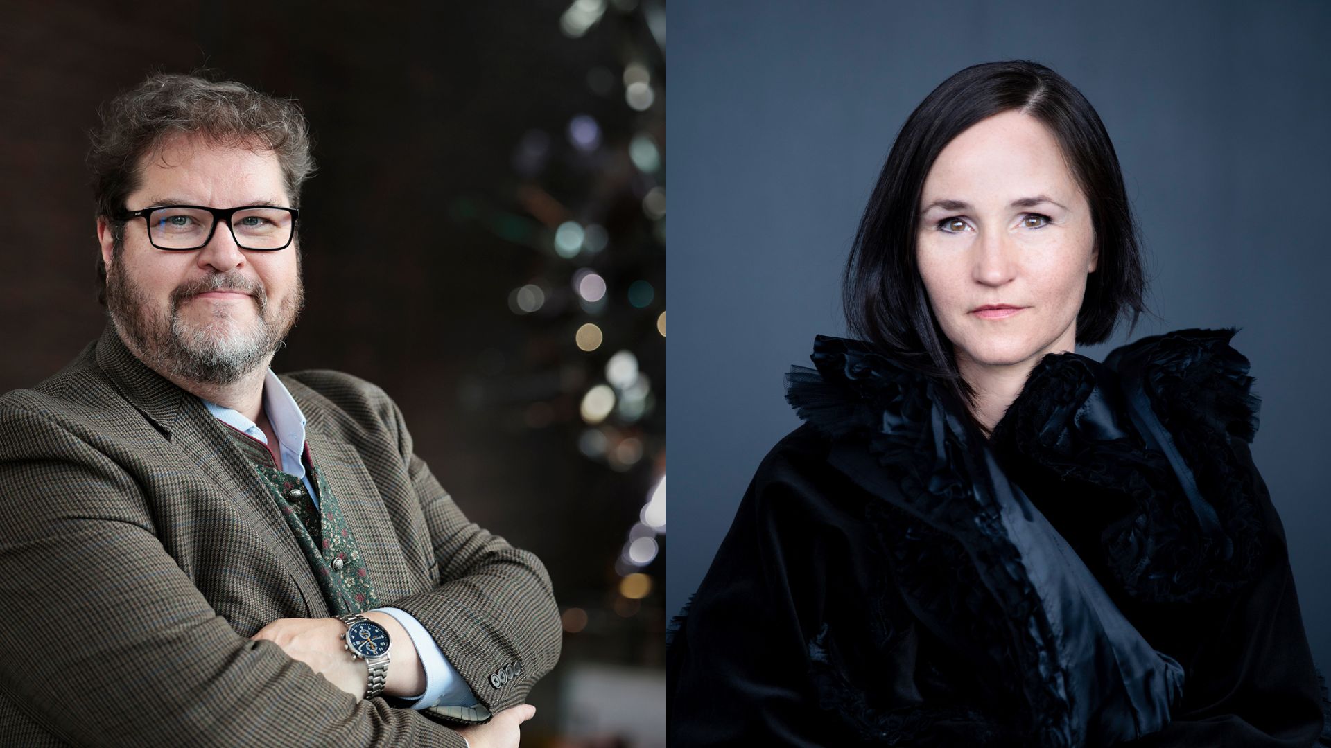 Jari Eskola ja Anna Thorvaldsdottir