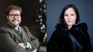 Jari Eskola ja Anna Thorvaldsdottir