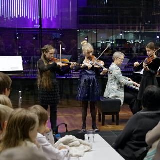 Jousisoittajia - Pieni alkusoitto credit Heikki Tuuli